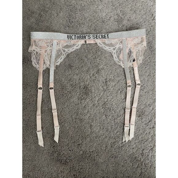 garter belt over or under panties New Victoria's Secret Designer Collection is upscale sexy main image 1